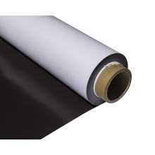 Folha de fábrica de adesivo direto e rolos de ímã de geladeira Material de ímã PVC ímãs de borracha flexível